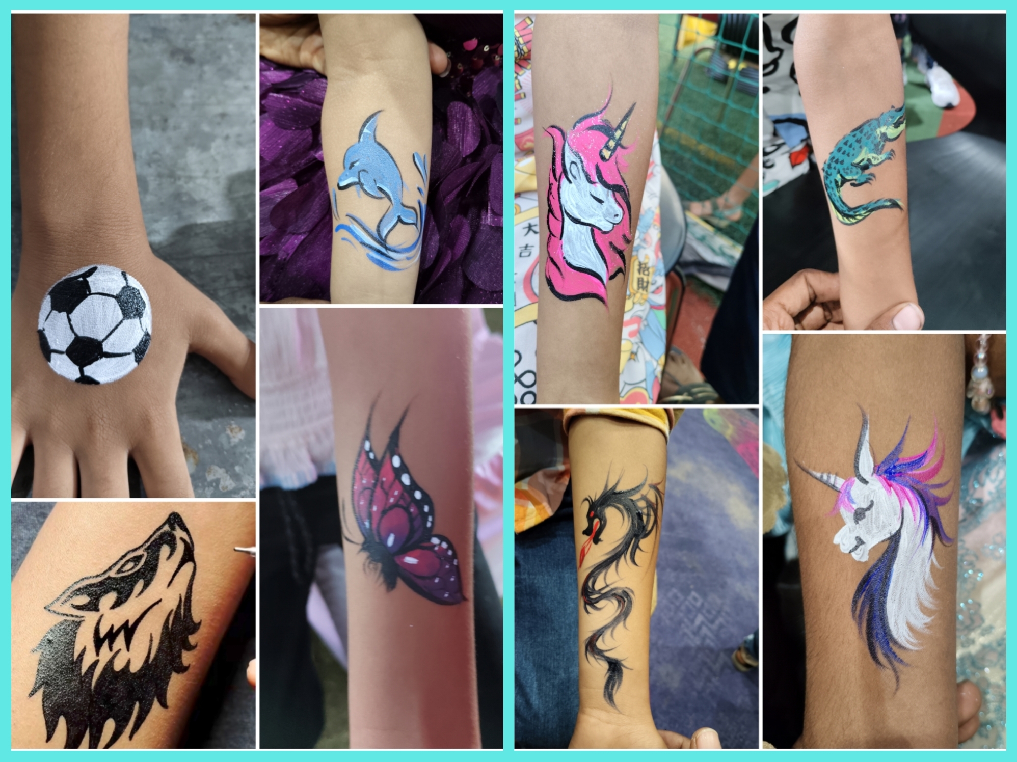 Temporary Tattoo Artist